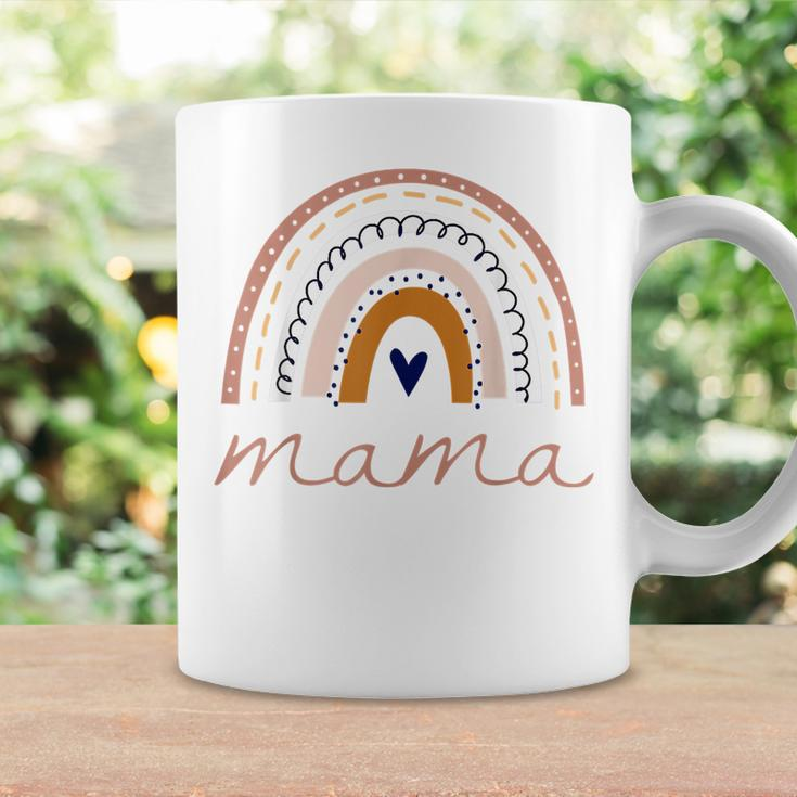 Mothers Day Boho Rainbow Mama Mom Mommy New Mom Coffee Mug Gifts ideas