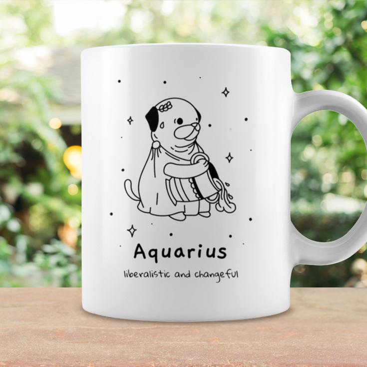 Pug Dog Aquarius Zodiac Sign Astrology Coffee Mug Gifts ideas