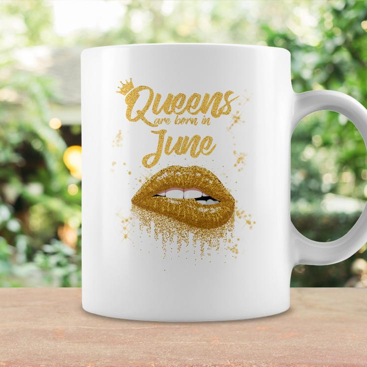 Queens Are Born In June Birthday For Black Women Coffee Mug Gifts ideas