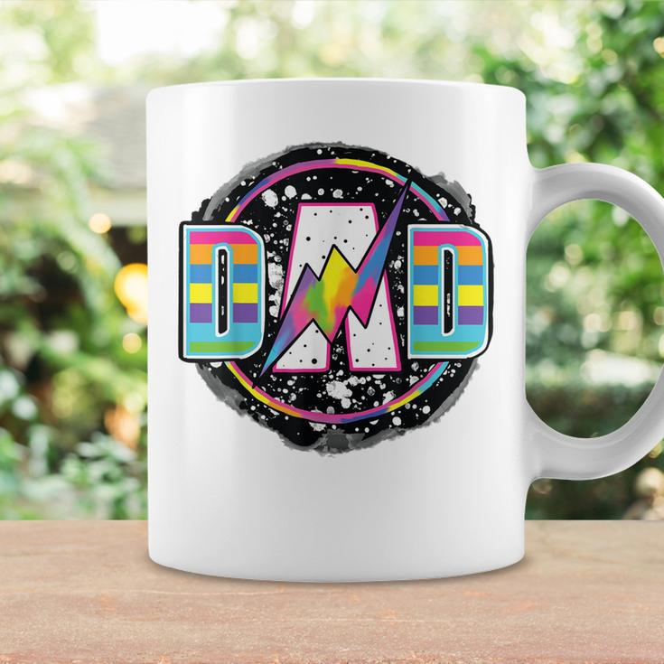 Retro Dad Lightning Bolt Rainbow Fathers Day Vintage Coffee Mug Gifts ideas