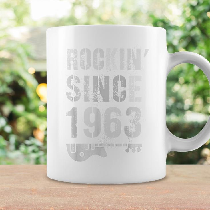 Rockin Awesome Since 1963 Legendary Rockstar 60Th Birthday Coffee Mug Gifts ideas