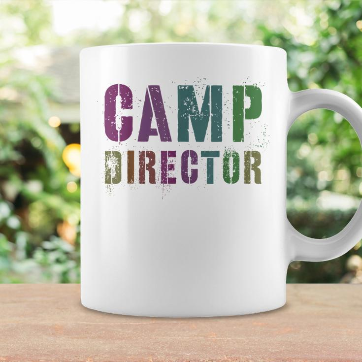 Rockin Camp Director Camping Host Chaos Coordinator Sign Coffee Mug Gifts ideas