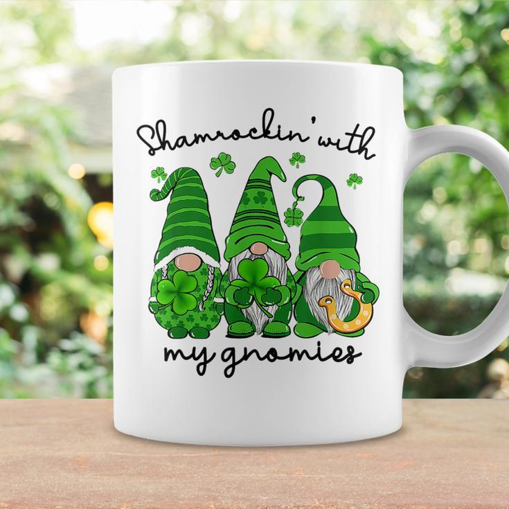 Shamrockin With My Gnomies St Patricks Day Gnome Shamrock Coffee Mug Gifts ideas
