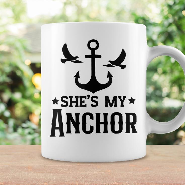 Shes My Anchor Hes My Captain Matching Couples Valentine Coffee Mug Gifts ideas