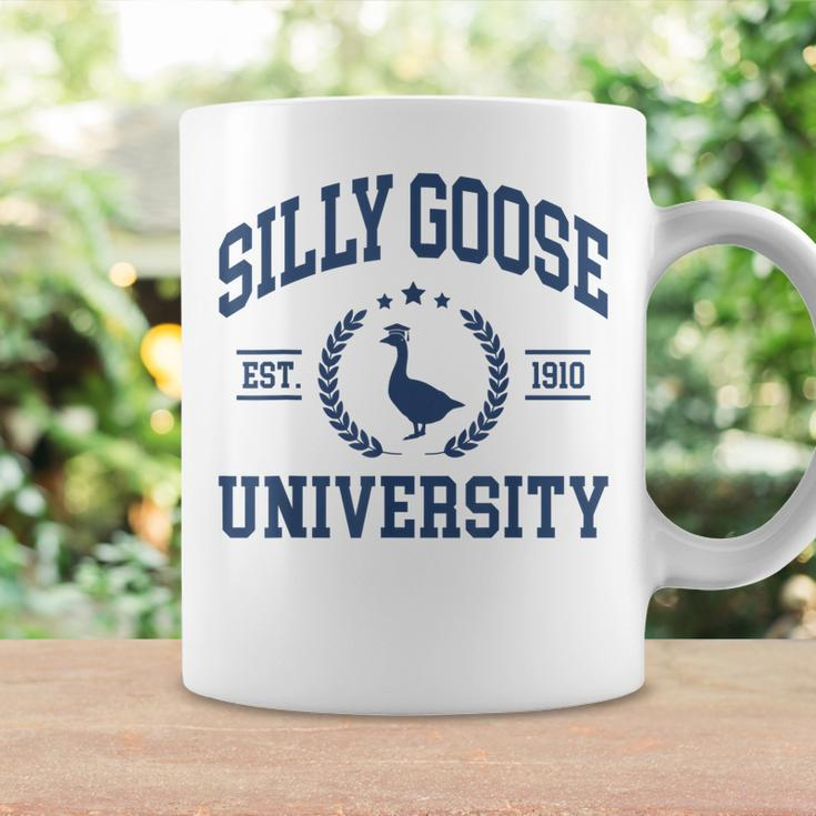 Silly Goose University Funny Goose On The Loose Funny Saying Coffee Mug Gifts ideas