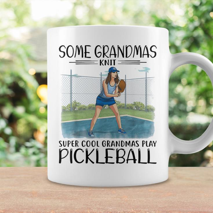 Some Grandmas Knit Cool Grandmas Play Pickleball Coffee Mug Gifts ideas