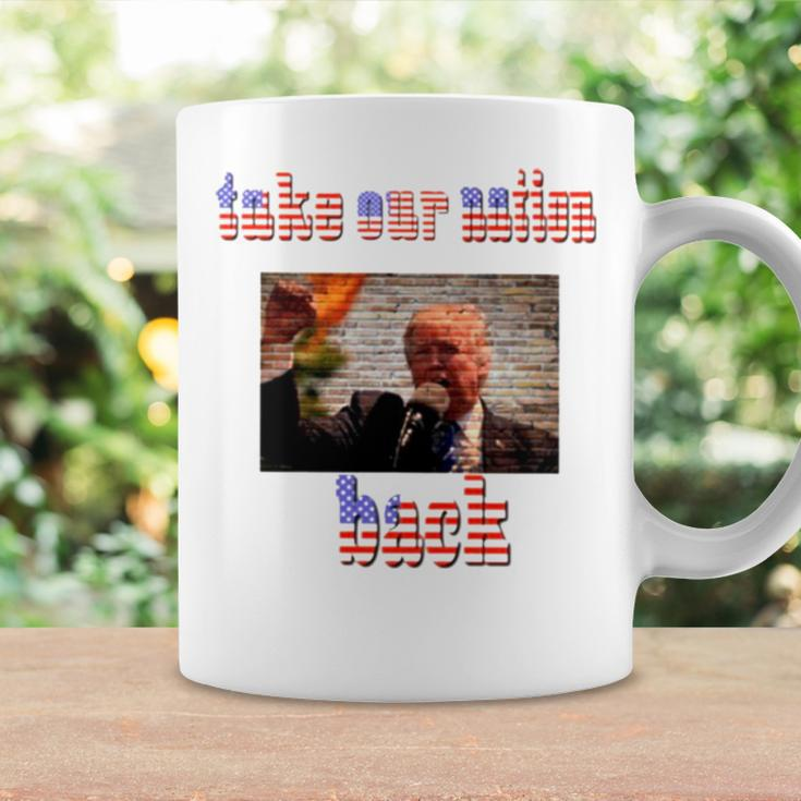 Take Our Nation Back Trump Usa Flag Coffee Mug Gifts ideas