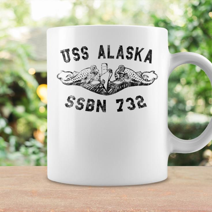 Uss Alaska Ssbn 732 Submarine Badge Vintage Coffee Mug Gifts ideas