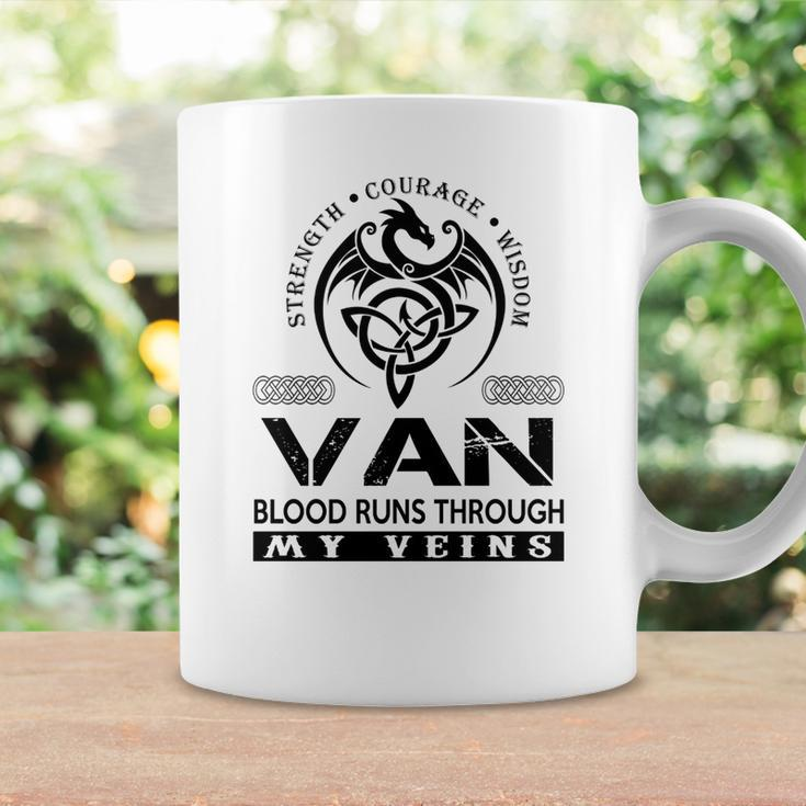 Van Blood Runs Through My Veins Coffee Mug Gifts ideas