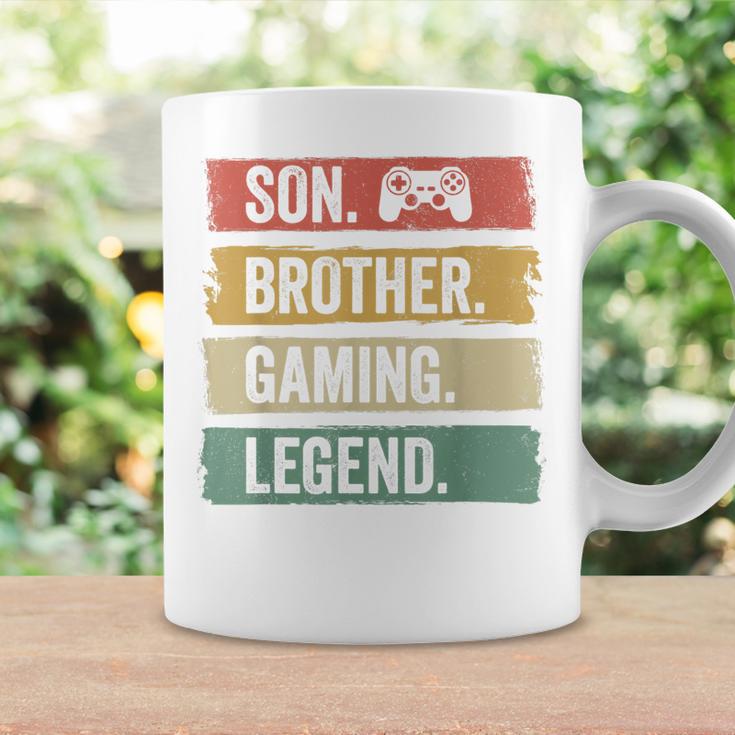 Vintage Sohn Bruder Gaming Legende Retro Video Gamer Boy Tassen Geschenkideen