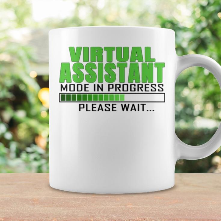 Virtual Assistant Mode In Progress Funny Design Coffee Mug Gifts ideas