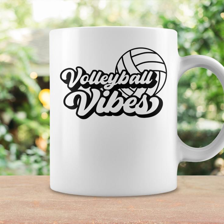 Volleyball Game Day Vibes Volleyball Mom Mothers Day Coffee Mug Gifts ideas