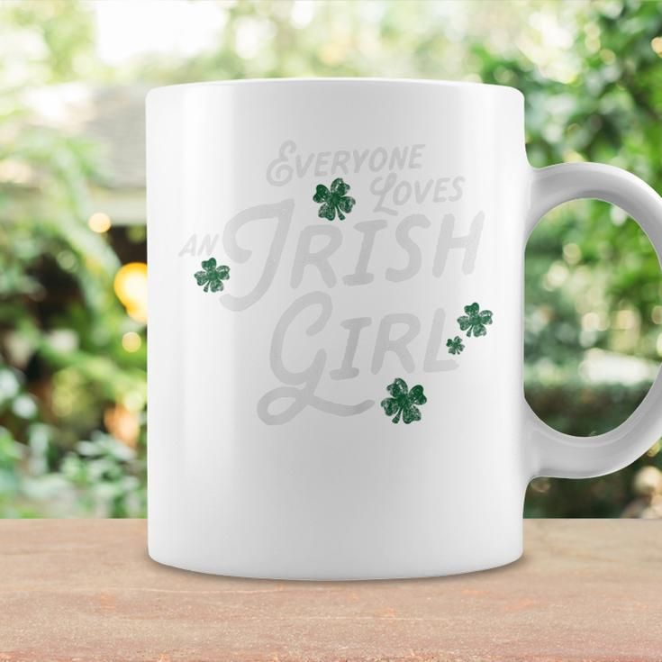 Womens Everyone Loves An Irish Girl Ladies St Patrick Coffee Mug Gifts ideas