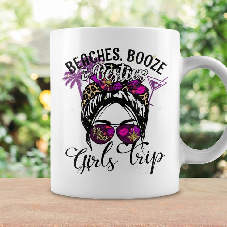 Womens Girls Trip 2023 Best Friend Beaches Booze And Besties Coffee Mug Gifts ideas