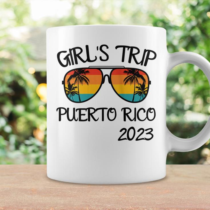 Womens Girls Trip Puerto Rico 2023 Sunglasses Summer Vacation Coffee Mug Gifts ideas