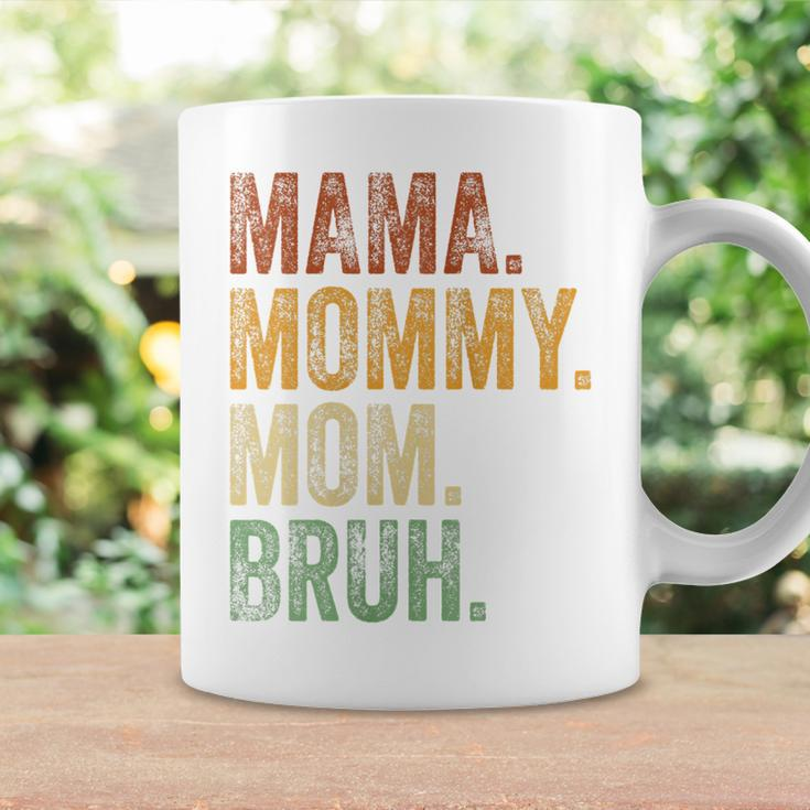Womens Mama Mommy Mom Bruh Funny Mommy And Me Boy Mom Life Coffee Mug Gifts ideas
