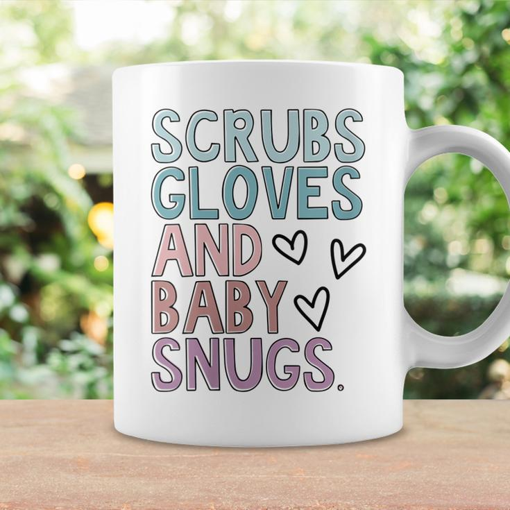 Womens Scrubs Gloves And Baby Snugs Coffee Mug Gifts ideas