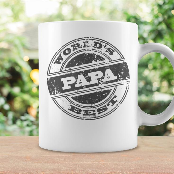 Worlds Best Papa Cool Dad Fathers Day Gift Dads Coffee Mug Gifts ideas
