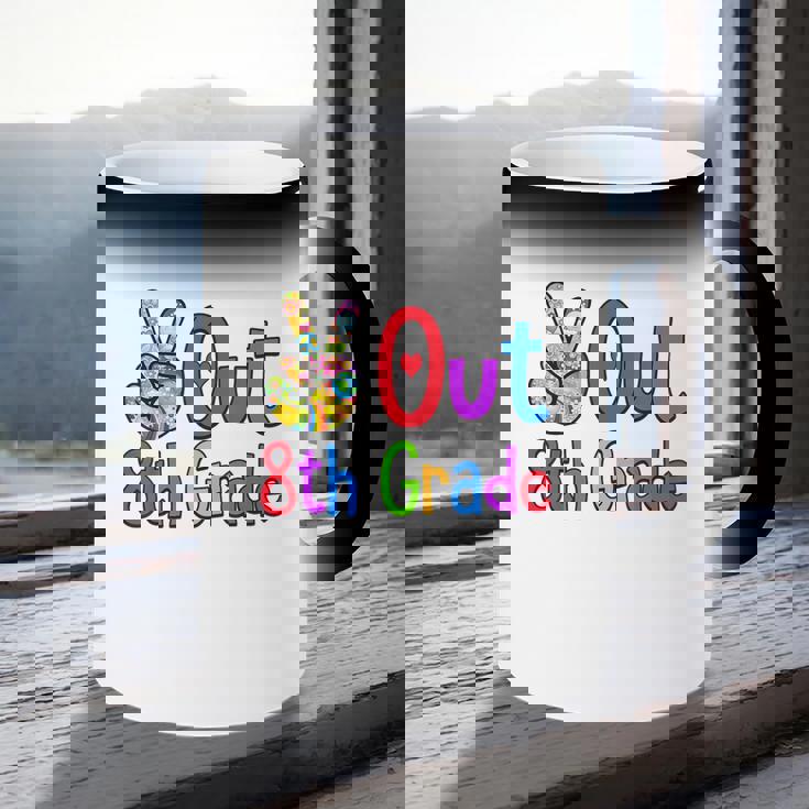 Peace Out 8Th Grade Last Day Of School Eighth Grade Grad Coffee Color Changing Mug Peace Out 8Th Grade Last Day Of School Eighth Grade Grad Coffee Color Changing Mug