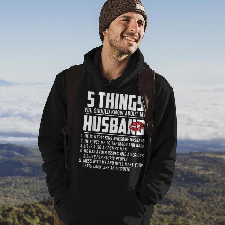 5 Things You Should Know About My Husband V2 Hoodie Lifestyle