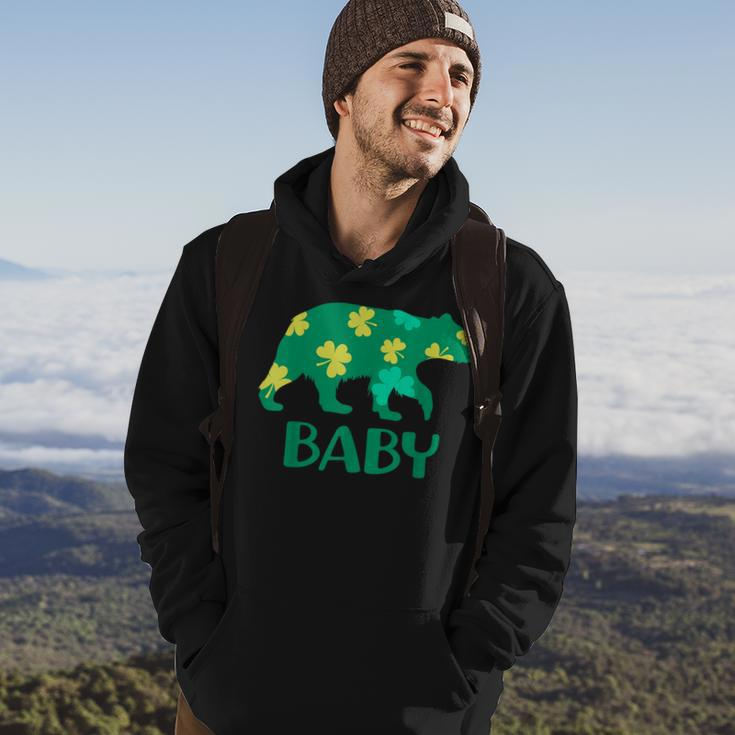 Baby Bear Funny Shamrock St Patricks Day Gifts Family Hoodie Lifestyle