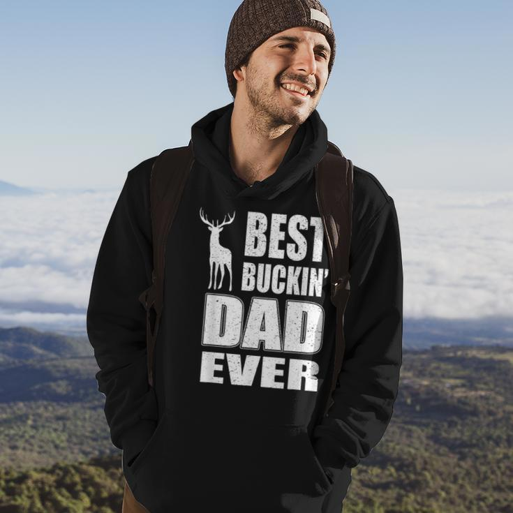 Best Buckin Dad Ever For Deer Hunting Fathers Day Gift V2 Hoodie Lifestyle