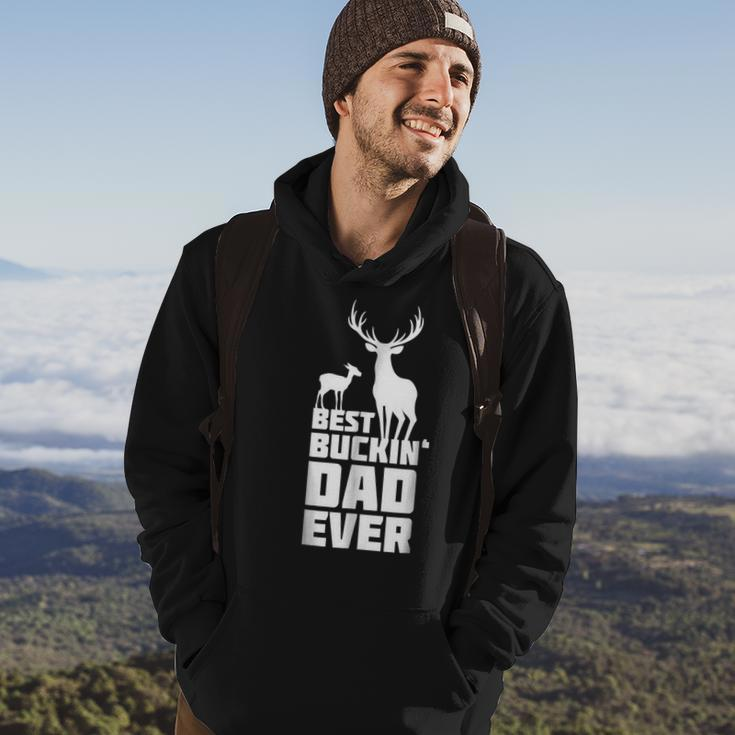 Best Buckin Dad Ever| Gift Deer Hunting Father Gift For Mens Hoodie Lifestyle