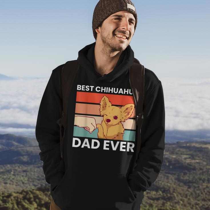 Best Chihuahua Dad Ever Chihuahua Funny Chihuahuadog Gift For Mens Hoodie Lifestyle
