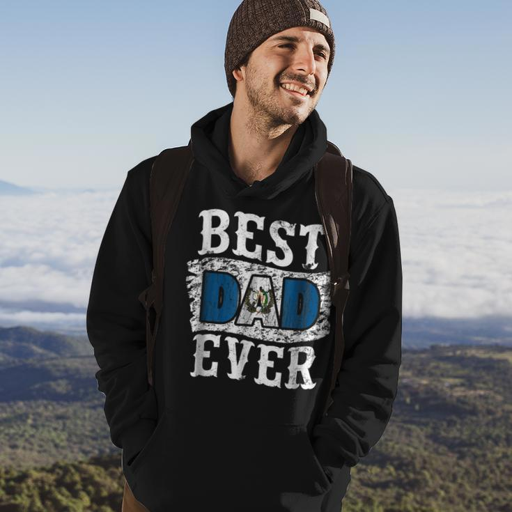 Best Dad Ever Fathers Day Guatemala Flag Gift For Mens Hoodie Lifestyle