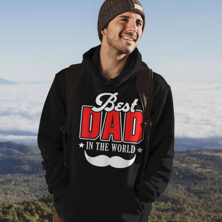 Best Dad In The World Papa Father Daddy Stepdad Poppa Family Gift For Mens Hoodie Lifestyle