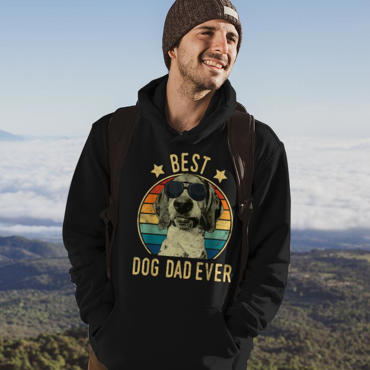 Best Dog Dad Ever Treeing Walker Coonhound Fathers Day Gift Hoodie Lifestyle