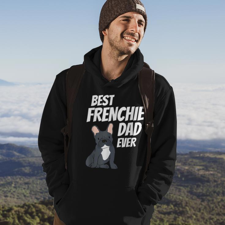 Best Frenchie Dad Ever Cute Dog Puppy Pet Lover Gift For Mens Hoodie Lifestyle