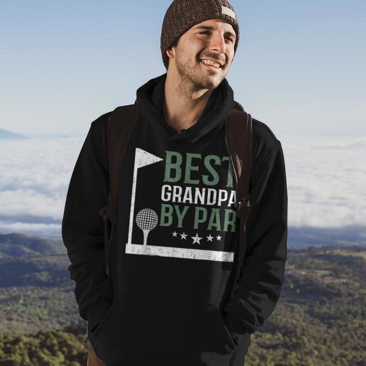 Best Grandpa By Par Golf Lover Fathers Day Funny Dad Gift V2 Hoodie Lifestyle