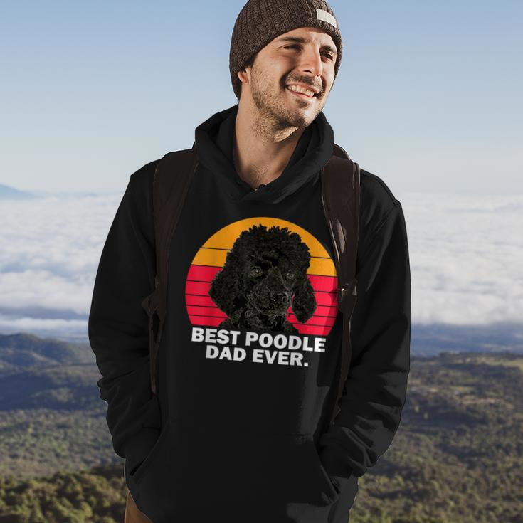 Best Poodle Dad Ever Dog Daddy Father Funny Gift For Mens Hoodie Lifestyle