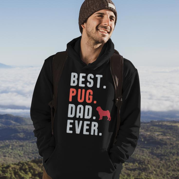 Best Pug Dad Ever Fathers Day Dog Daddy Gift Gift For Mens Hoodie Lifestyle