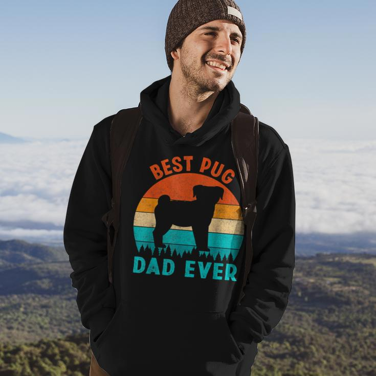 Best Pug Dad Ever Funny Gifts Dog Animal Lovers Walker Cute Hoodie Lifestyle