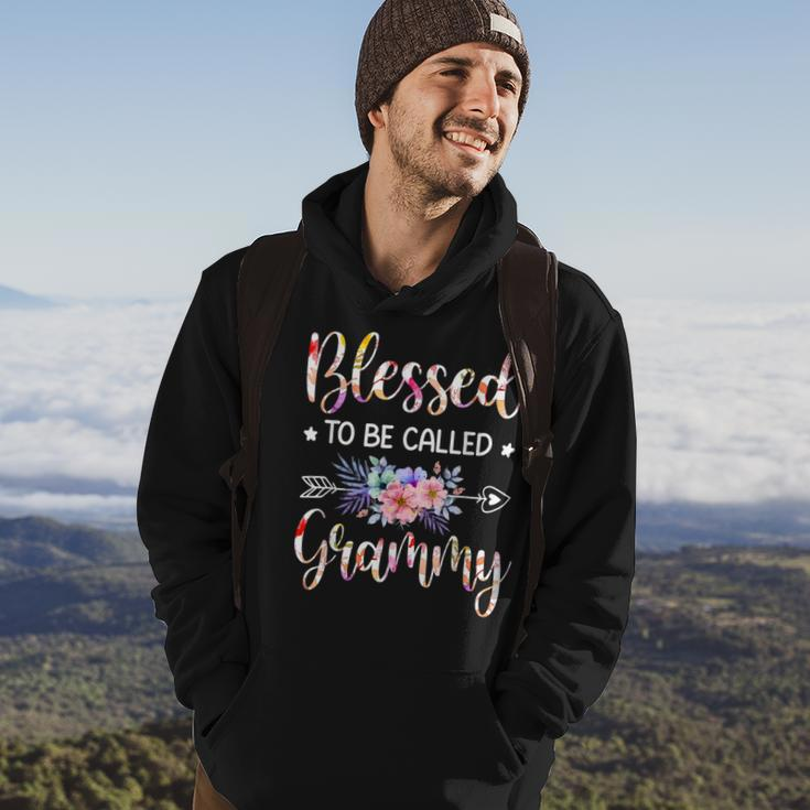 Blessed To Be Called Grammy Floral Mothers Day Hoodie Lifestyle