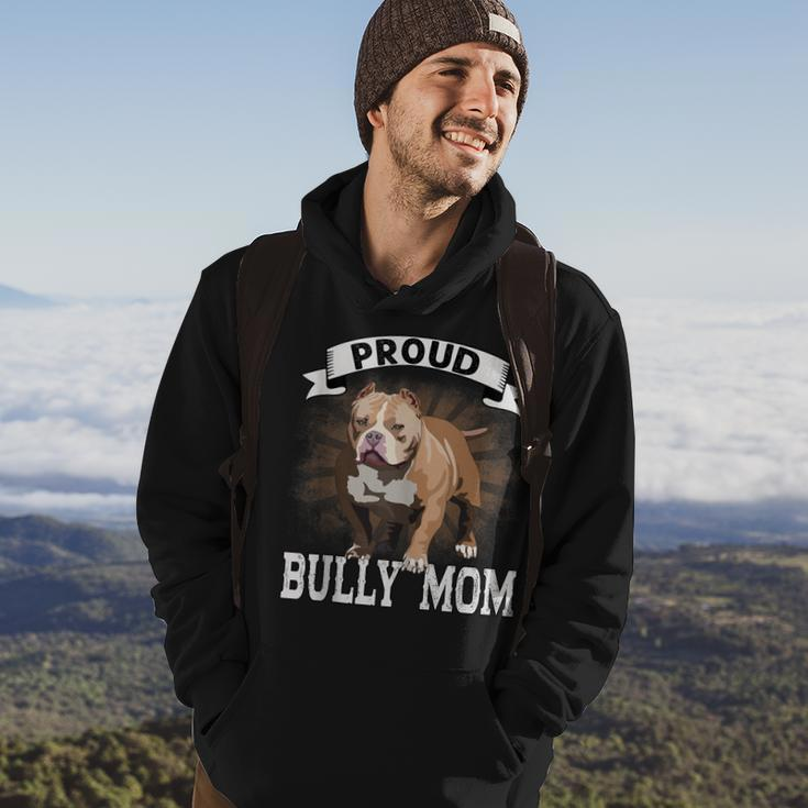 Bully Xl Pitbull Crazy Lover Proud Dog Mom American Bully Hoodie Lifestyle