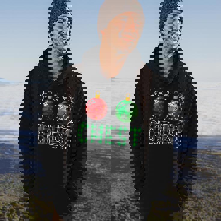 Chest Nuts ChristmasMatching Couple Chestnuts Funny Hoodie Lifestyle