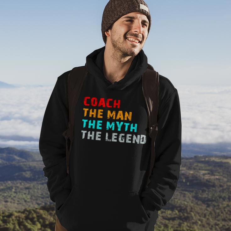 Coach The Man The Myth The Legend Hoodie Lifestyle
