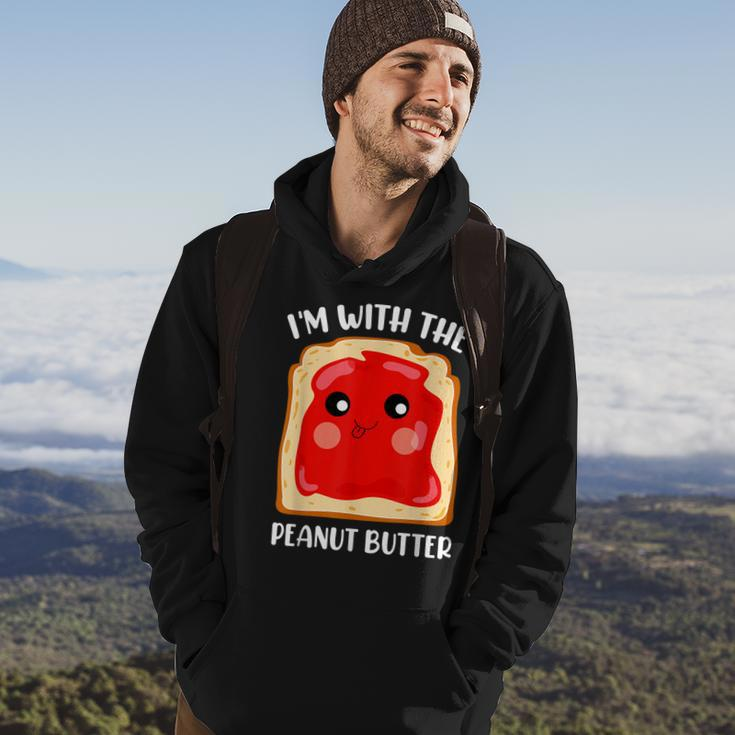 Couple Peanut Butter And Jelly Im With The Peanut Butter Hoodie Lifestyle