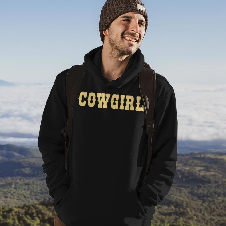 Cowgirl Brown Cowgirl Hoodie Lifestyle