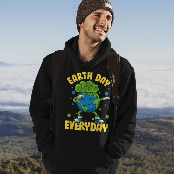 Dabbing Earth Day Everyday Earthday Dab Every Day Planet Hoodie Lifestyle