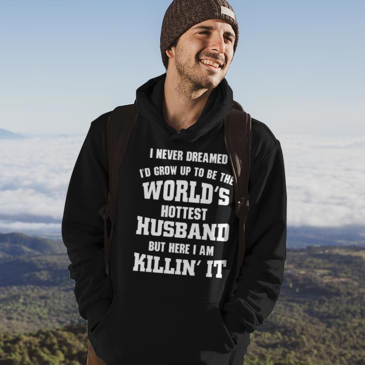Dad Life Worlds Hottest Husband Father Men Gift Hoodie Lifestyle