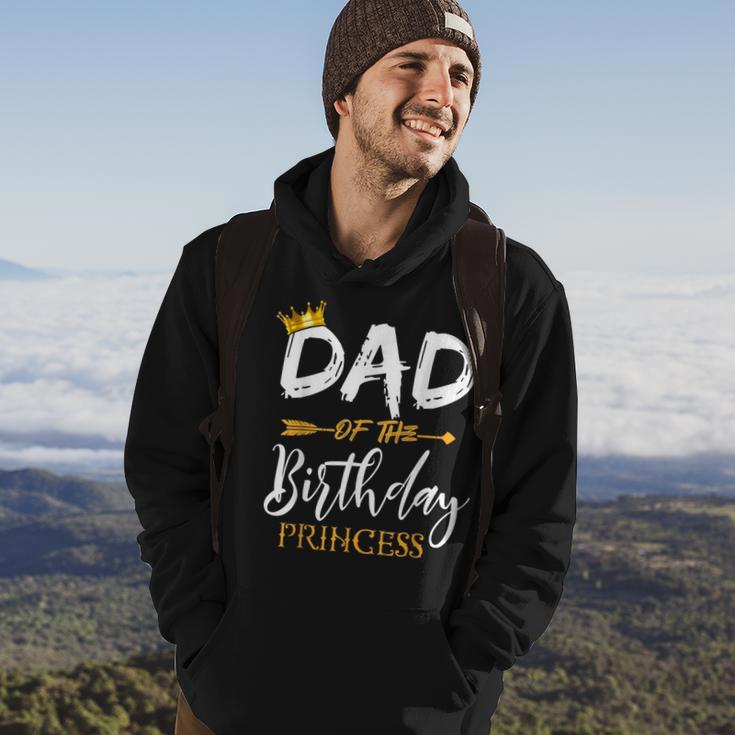 Dad Of The Birthday Princess Girls Family Matching Gift For Mens Hoodie Lifestyle