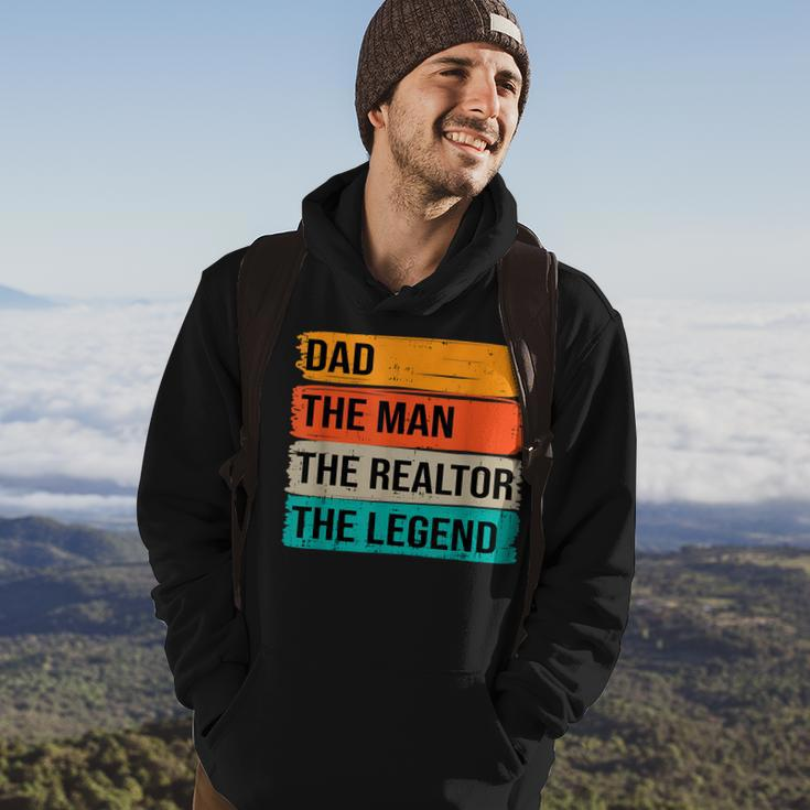 Dad The Man The Realtor The Legend Hoodie Lifestyle