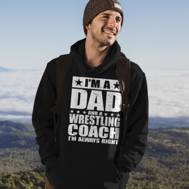 Dad Wrestling Coach Coaches Fathers Day S Gift Hoodie Lifestyle