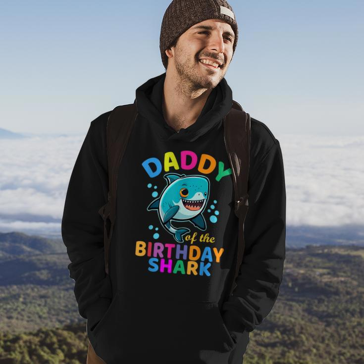 Daddy Of The Shark Birthday Dad Matching Family Bday Hoodie Lifestyle