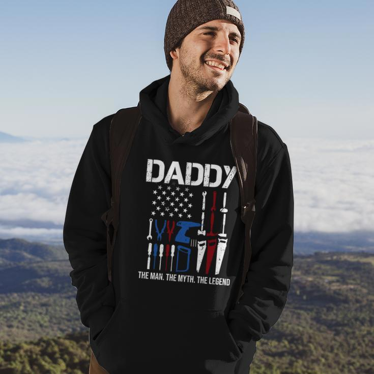 Daddy The Man The Myth The Legend Mechanic Cool Gift Hoodie Lifestyle