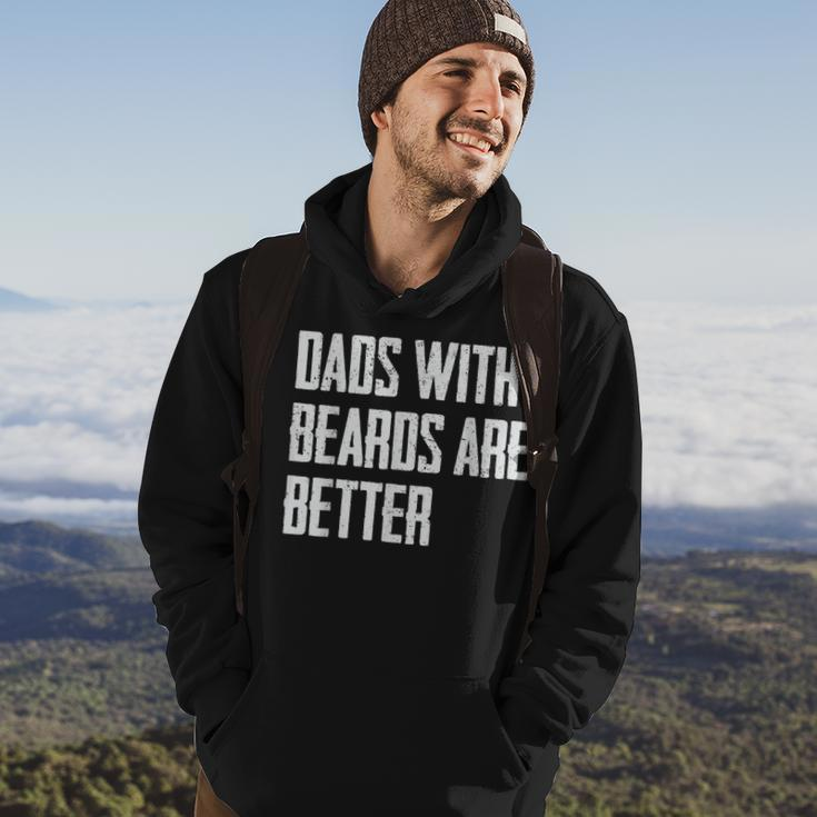Dads With Beards Are Better Dad Gifts For Men Fathers Day Hoodie Lifestyle